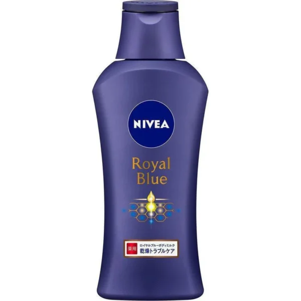Nivea Japan Royal Blue Body Milk Trouble Care Milky Lotion 200g - Image 2