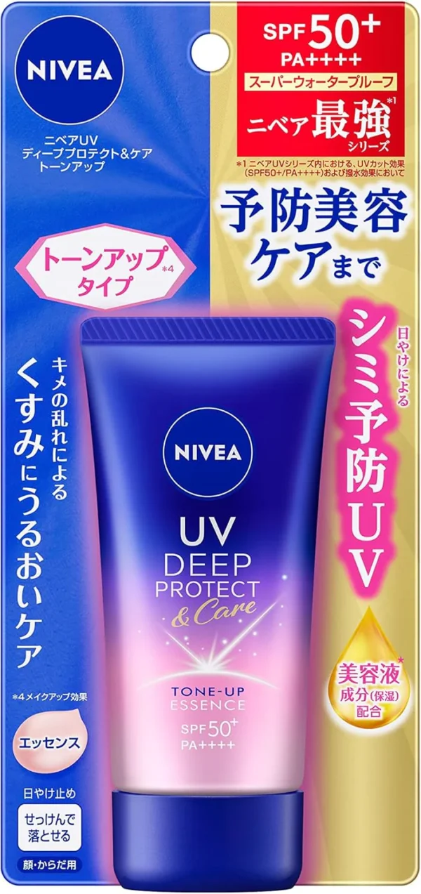 Nivea UV Deep Protect and Care Tone Up Essence 50g SPF50+ / PA++++